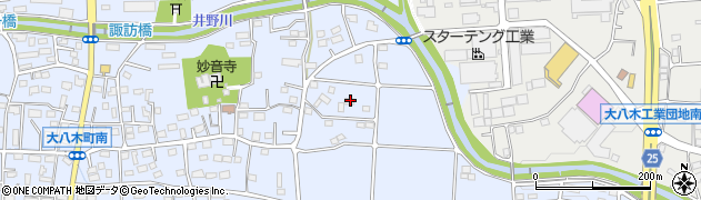 群馬県高崎市大八木町1209周辺の地図