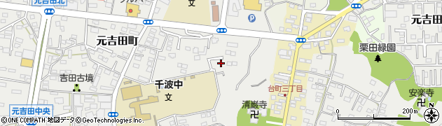 茨城県水戸市元吉田町562周辺の地図