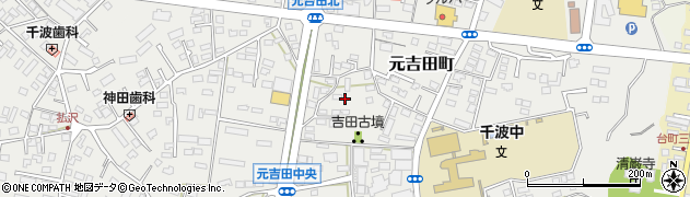 茨城県水戸市元吉田町354周辺の地図