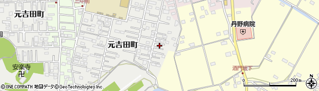 茨城県水戸市元吉田町2852周辺の地図