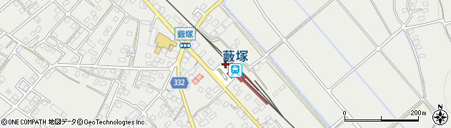 朝日タクシー薮塚営業所周辺の地図
