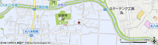 群馬県高崎市大八木町1149-3周辺の地図