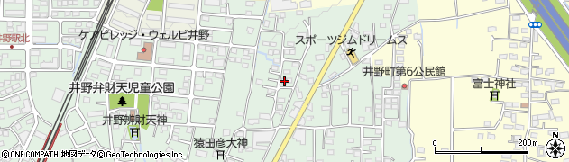 群馬県高崎市井野町645周辺の地図