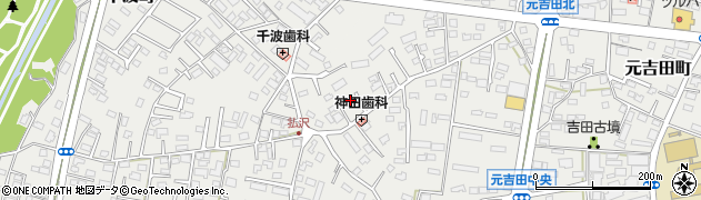 茨城県水戸市元吉田町2周辺の地図
