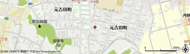 茨城県水戸市元吉田町2781周辺の地図