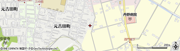 茨城県水戸市元吉田町2858周辺の地図