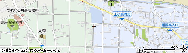 群馬県高崎市上小鳥町2周辺の地図