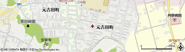 茨城県水戸市元吉田町2802周辺の地図
