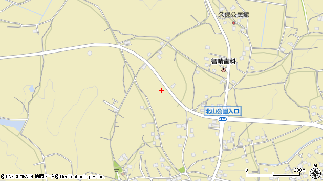 〒309-1734 茨城県笠間市南友部の地図
