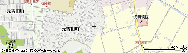 茨城県水戸市元吉田町2853周辺の地図