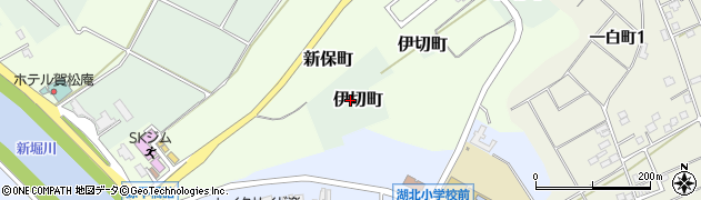 石川県加賀市伊切町（天）周辺の地図