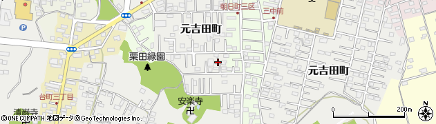 茨城県水戸市元吉田町3052周辺の地図