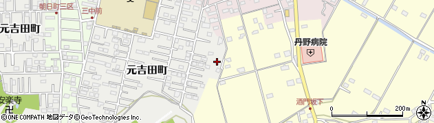 茨城県水戸市元吉田町2859周辺の地図
