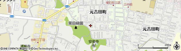 茨城県水戸市元吉田町3042周辺の地図