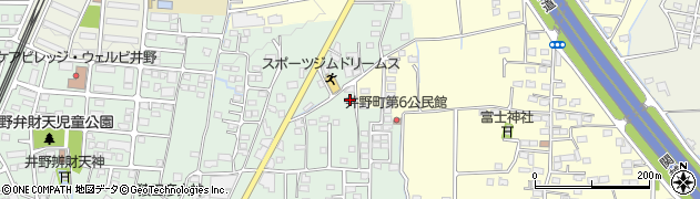 群馬県高崎市井野町721周辺の地図