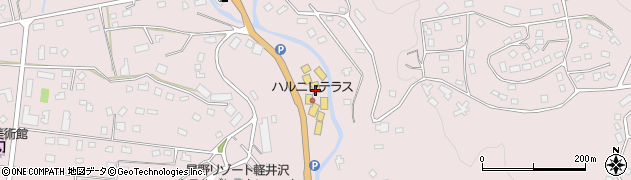 HARVEST NAGAI FARM 軽井沢店周辺の地図