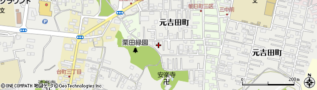 茨城県水戸市元吉田町3041周辺の地図