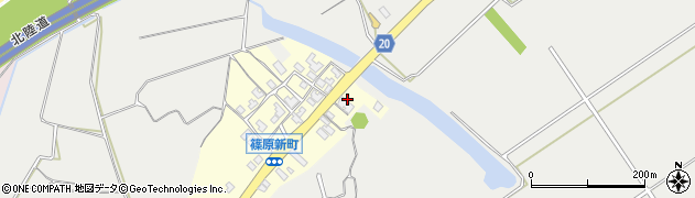 石川県加賀市篠原新町周辺の地図