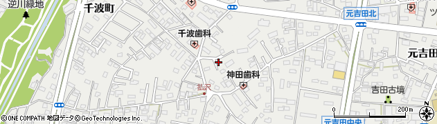 茨城県水戸市元吉田町4周辺の地図