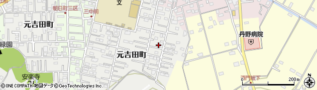 茨城県水戸市元吉田町2845周辺の地図