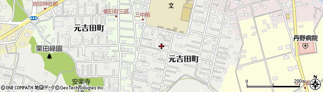茨城県水戸市元吉田町2804周辺の地図