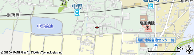 長野県上田市中野467周辺の地図