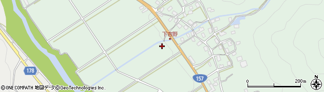 石川県白山市吉野ス110周辺の地図