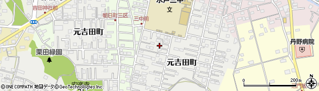 茨城県水戸市元吉田町2805周辺の地図