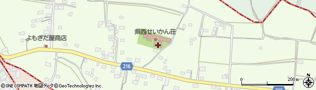 県西せいかん荘指定通所介護事業所周辺の地図