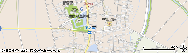 下之郷公民館周辺の地図