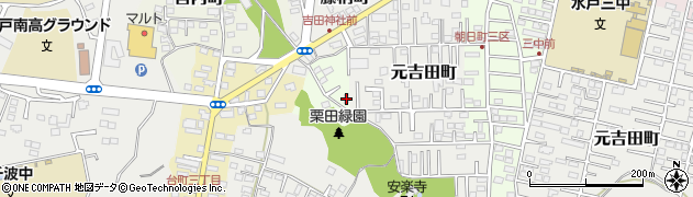 茨城県水戸市朝日町3035周辺の地図