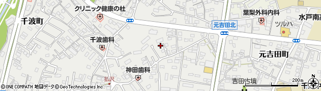 茨城県水戸市元吉田町36周辺の地図