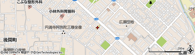 廣瀬庵周辺の地図