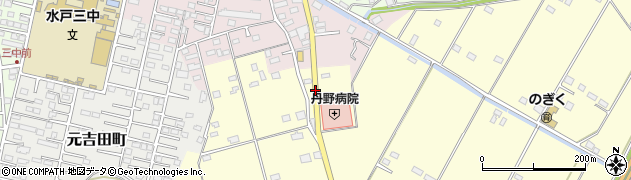 仲田周辺の地図