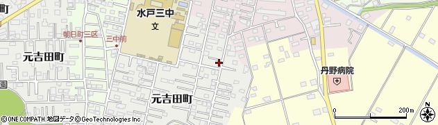 茨城県水戸市元吉田町2868周辺の地図