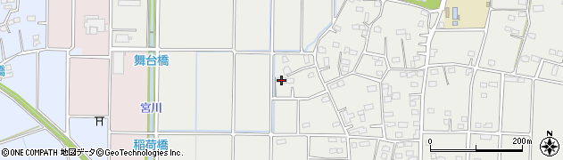 群馬県前橋市二之宮町1543周辺の地図