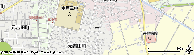 茨城県水戸市元吉田町2867周辺の地図