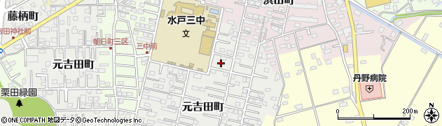 茨城県水戸市元吉田町2869周辺の地図
