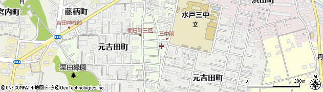 茨城県水戸市朝日町2766周辺の地図