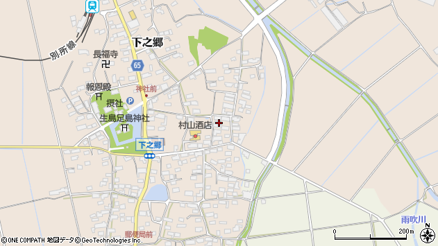 〒386-1211 長野県上田市下之郷の地図