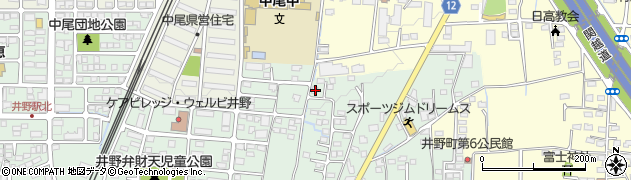 群馬県高崎市井野町618周辺の地図