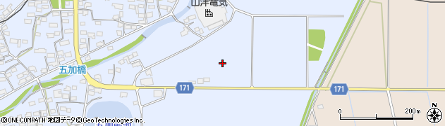 長野県上田市五加周辺の地図