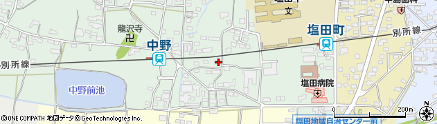 長野県上田市中野427周辺の地図