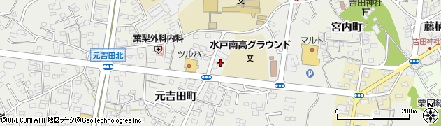 茨城県水戸市元吉田町546周辺の地図