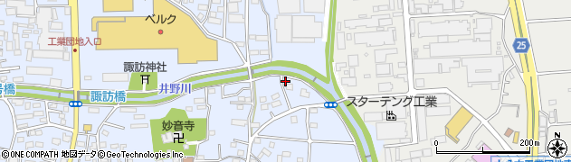 群馬県高崎市大八木町1166周辺の地図