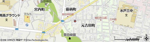 茨城県水戸市元吉田町2982周辺の地図