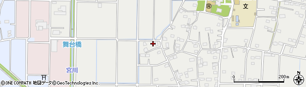 群馬県前橋市二之宮町1703周辺の地図