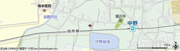 長野県上田市中野907周辺の地図