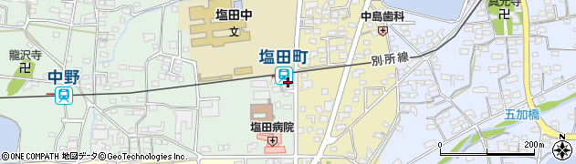 長野県上田市中野40周辺の地図