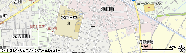 茨城県水戸市元吉田町2865周辺の地図